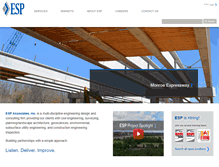Tablet Screenshot of espassociates.com